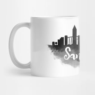 San Diego watercolor Mug